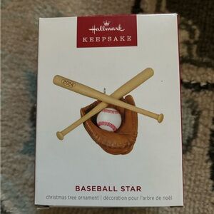 Hallmark Tom Best Baseball Ornament